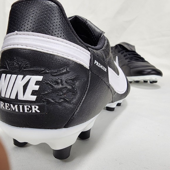 Nike Cleats Men\'s Size 7 Premier III 3 FG Soccer Futbol Goal Score Black White main image 7